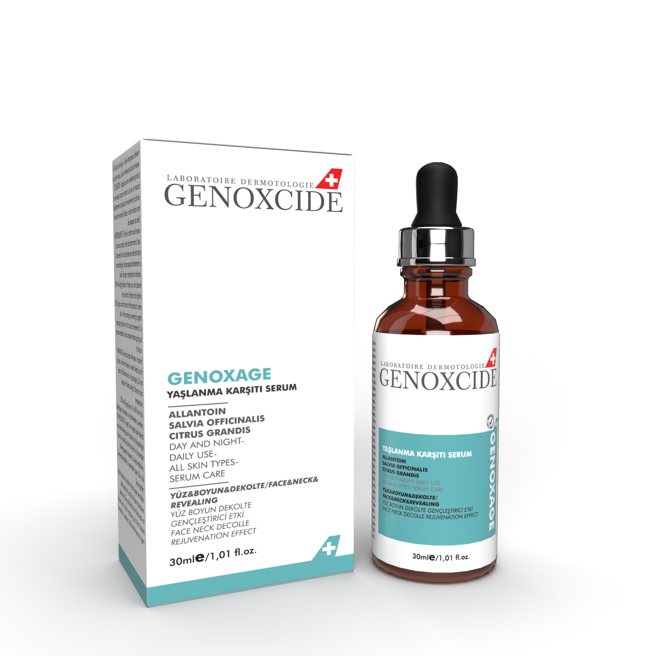 Yaşlanma Karşıtı Serum 30 ml, genoxcide.com